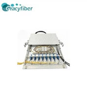 19-Inch Fiber Optic Patch Panel-Sliding Plastic Patch Panel